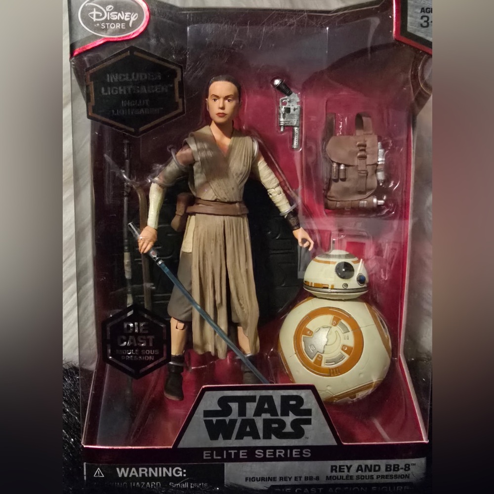 Star Wars Rey and BB-8 Action Figures Playset